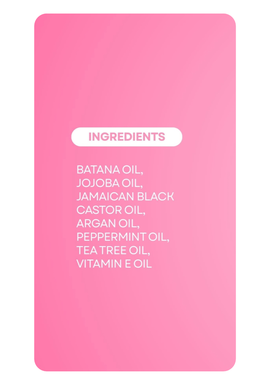 The Stunna Factory Hair Growth Oil