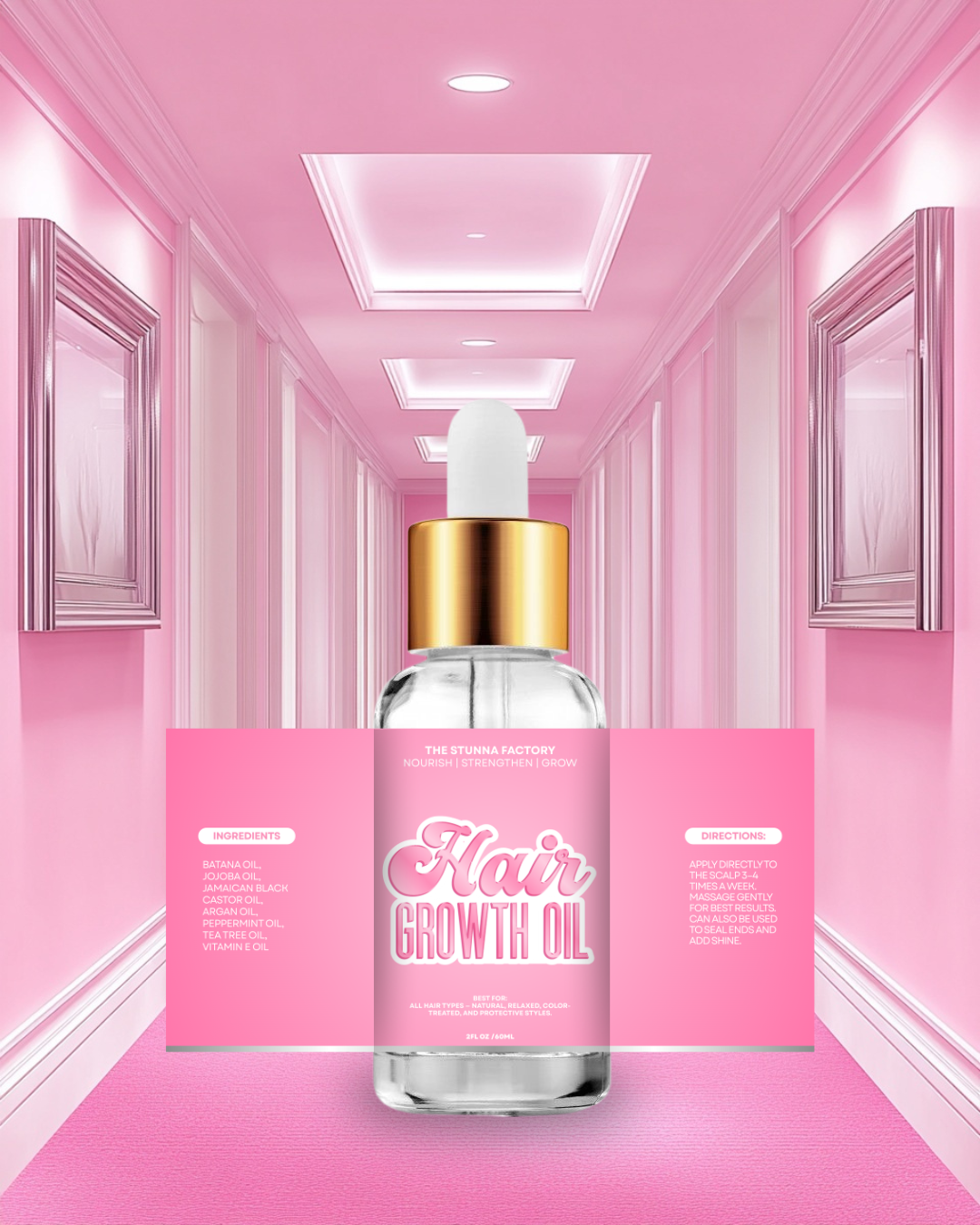 The Stunna Factory Hair Growth Oil
